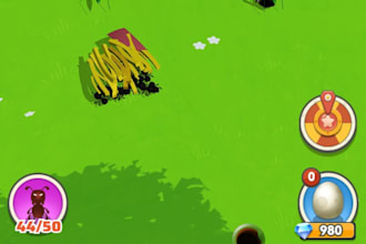 develop mobile games for android, ios, and h5