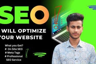 optimize website SEO on wordpress,  wix, squarespace