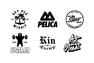 design custom urban streetwear clothing brand  logo
