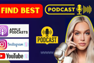 find best apple podcast youtube podcast list for guest booking invitation