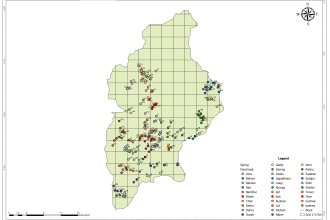 create thematic maps, spatial analysis with arcgis, qgis and blender