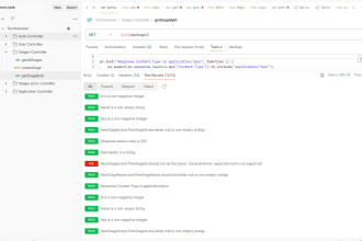 do API automation testing using postman