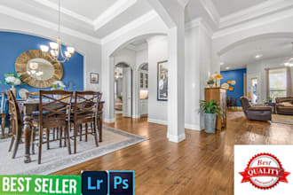 do hdr real estate photo editing professionally