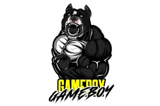 design cartoon, mascot, or character logo