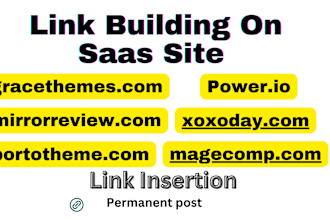do saas link insertion, guest post on saas website with dofollow backlinks