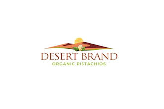 delicious organic pistachios logo design