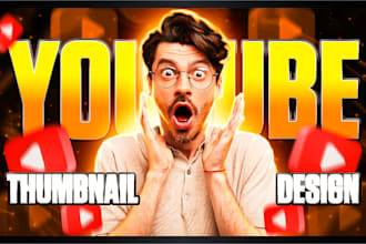 design a mind blowing youtube thumbnail