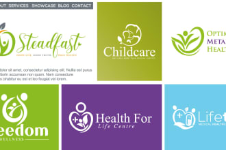do health beauty and spa mind business logo design