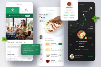 develop food delivery app, grocery app, zomato clone, nfc in restaurant