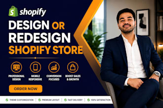 design or redesign shopify store for luxury and ecommerce brands