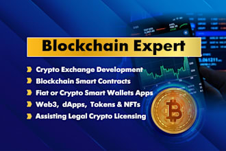 be blockchain developer, crypto wallet, web3 expert, tokenomics, crypto exchange