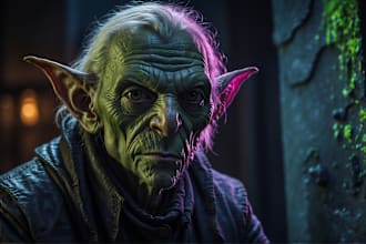 create 3 custom high resolution illustration ai art images for your project