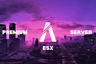 create a fivem rp esx server with premium scripts