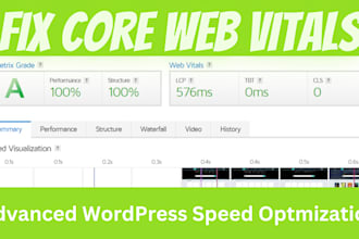 boost up wordpress speed, fix core web vitals for google pagespeed insights