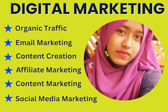 be digital marketing manager