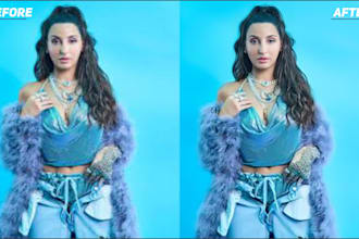 skin retouch photo retouching and photo editing