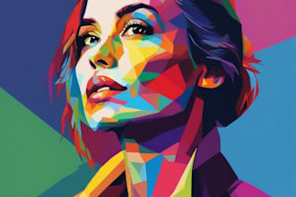 make a beautiful wpap pop art portrait