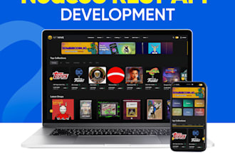 be your node js developer for developing secure apis and backend development