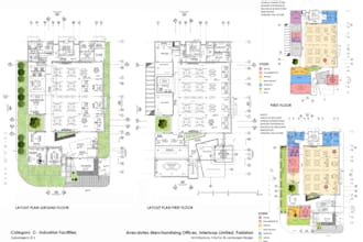 convert 2d drawing in auto cad or create 2d colored plan