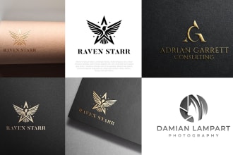 do modern business logo design with social media kit