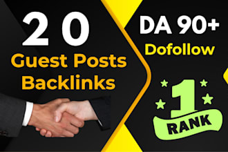 offer website offpage services and high quality guest post with dofollow links
