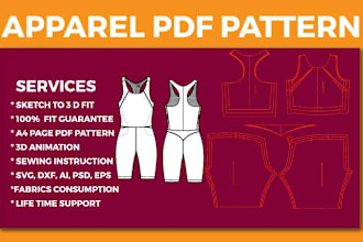 make sewing pattern pdf jumpsuit