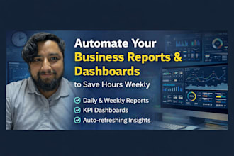 automate your business reports and dashboards using sql and python
