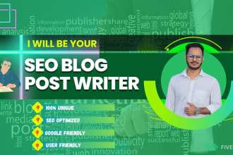 write SEO wordpress blog posts monthly as virtual assistant
