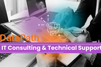 provide consultancy technical supports for your computation and infotech issues