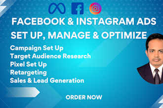 set up facebook and instagram ads campaigns