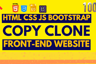 create website copy clone revamp redesign website duplicate