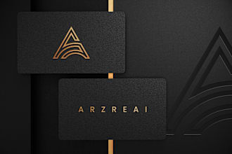 do highly modern luxury, jewelry, heraldic and family crest logo design