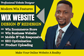 build wix website redesign wix website development wix website redesign