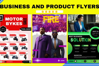 make product, easter, church, party, club, and business flyer