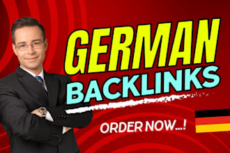 do permanent german backlinks for SEO link building