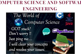 do computer science related assignment and software engineering tasks