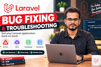 troubleshoot and fix bugs in your PHP laravel application