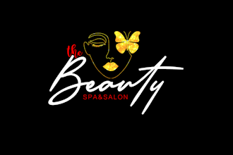 design modern cosmetics beauty salon logo