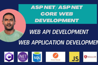 develop asp net core mvc web application or web api