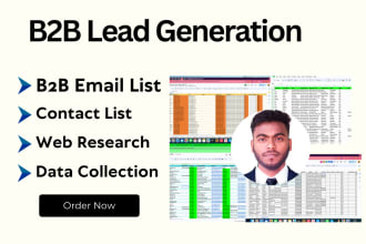 do b2b lead generation and email verification