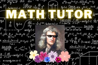 be your online math tutor for all grades
