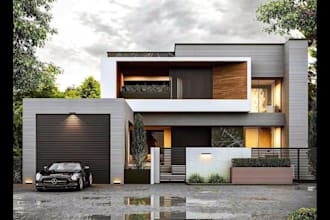 3d exterior home design,interior design,3d house rendering,sketchup