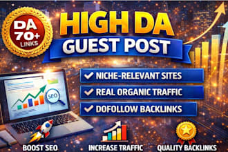 publish high da guest post on authority sites with dofollow seo backlinks