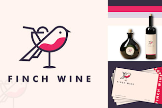 do a modern minimalist logo design and brand style guide