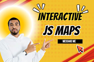 create interactive maps using javascript libraries
