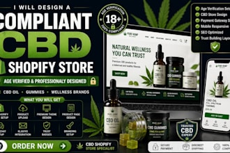 compliant cbd shopify store age verification cannabis website vape shopify store
