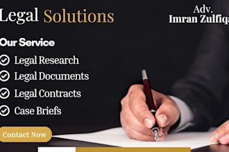 do legal research and draft your legal documents and case briefs
