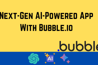 be your bubble app developer to create complex ai projects