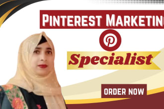 be your pinterest marketing and management specialist