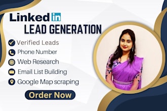 do b2b lead generation email list and linkedin leads